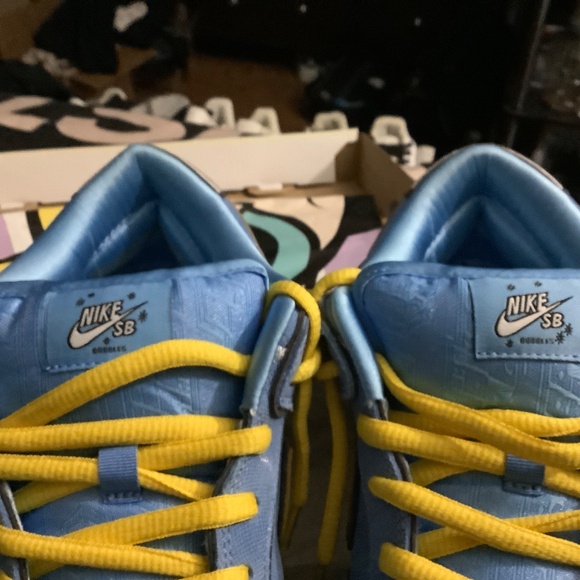 Nike SB Dunk Powerpuff Girls “Bubbles”inspired sneakers Men’s 9.5 worn once. - Picture 3 of 10